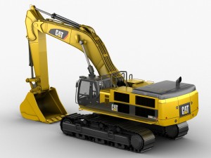 excavator caterpillar cat 390d Modelo 3D