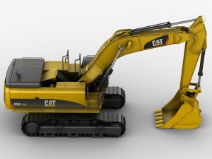excavator caterpillar cat 390d Modelo 3D