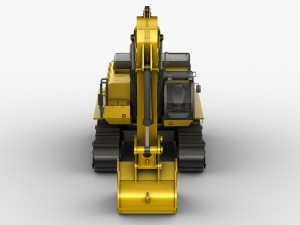 excavator caterpillar cat 390d Modelo 3D