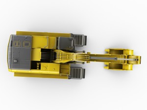 excavator caterpillar cat 390d Modelo 3D