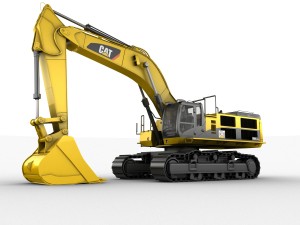 excavator caterpillar cat 390d Modelo 3D