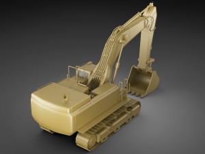 excavator caterpillar cat 390d Modelo 3D