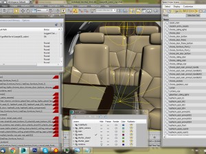 learjet 31 cabin - interior 3D 모델