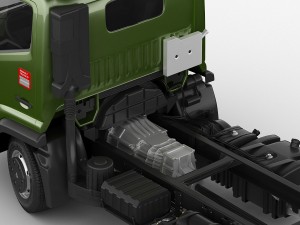 renault trucks d 35 - 75t 3D Model