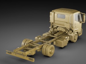 renault trucks d 35 - 75t 3D Model
