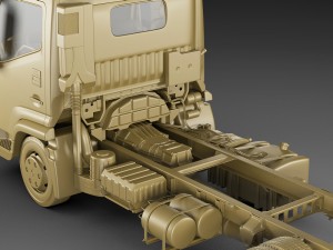 renault trucks d 35 - 75t 3D Model