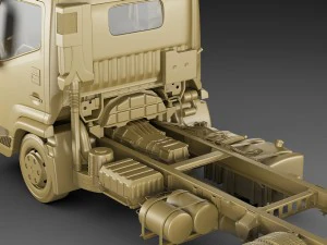 renault trucks d 35 - 75t 3D Model