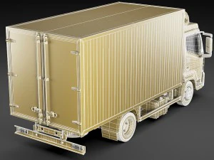 renault trucks d 35 - 75t 3D Model