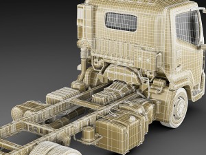 renault trucks d 35 - 75t 3D Model