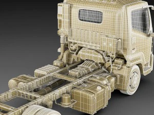 renault trucks d 35 - 75t 3D Model
