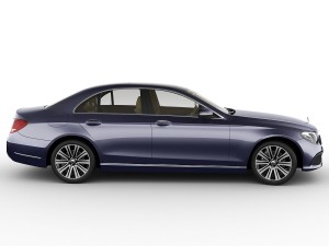 mercedes e-class exclusive sedan hybrid 2017 Model 3D