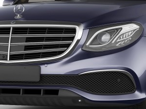 mercedes e-class exclusive sedan hybrid 2017 Model 3D