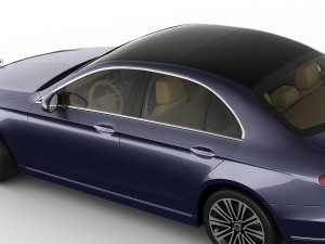 mercedes e-class exclusive sedan hybrid 2017 Model 3D