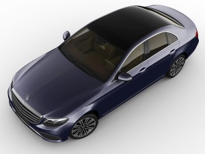 mercedes e-class exclusive sedan hybrid 2017 Model 3D