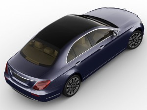 mercedes e-class exclusive sedan hybrid 2017 Model 3D