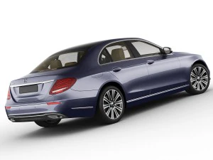 mercedes e-class exclusive sedan hybrid 2017 3D Model