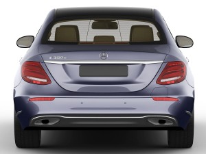 mercedes e-class exclusive sedan hybrid 2017 Model 3D