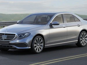mercedes e-class exclusive sedan hybrid 2017 3D Model