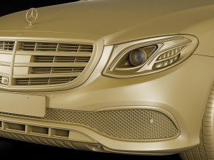 mercedes e-class exclusive sedan hybrid 2017 Model 3D