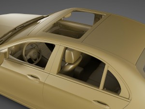 mercedes e-class exclusive sedan hybrid 2017 Model 3D