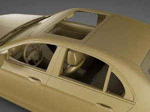 mercedes e-class exclusive sedan hybrid 2017 3D Model