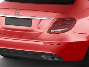 mercedes e-class avantgarde sedan 2017 3D Модель