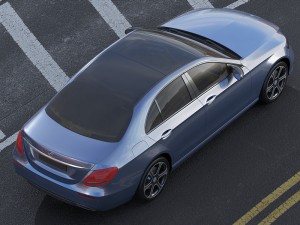 mercedes e-class avantgarde sedan 2017 3D Модель