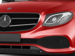 mercedes e-class avantgarde sedan 2017 3D Модель