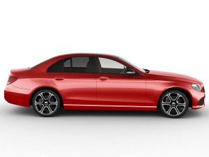 mercedes e-class avantgarde sedan 2017 3D Модель