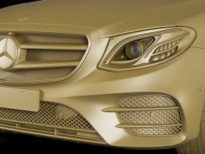 mercedes e-class amg package sedan 2017 3D Model