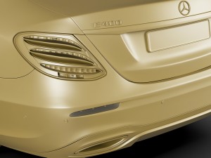 mercedes e-class amg package sedan 2017 3D Model