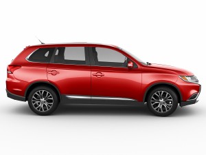 mitsubishi outlander 2016 3D Modell