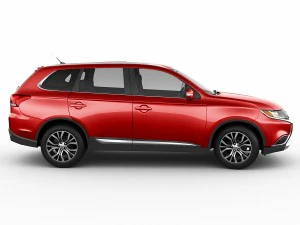 mitsubishi outlander 2016 3D Model