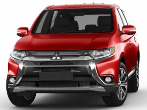 mitsubishi outlander 2016 3D Model