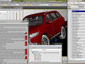 mitsubishi outlander 2016 3D Modell