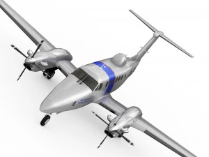 beechcraft super king air 350cer 3D Model