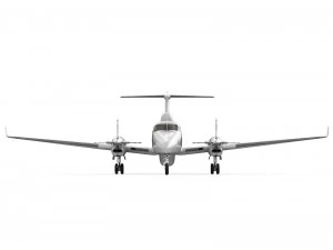 beechcraft super king air 350cer 3D Model