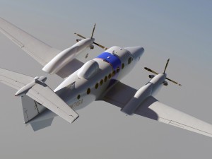 beechcraft super king air 350cer Modelo 3D
