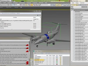 beechcraft super king air 350cer 3D Model