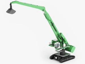 Sennebogen 880 eq Crawler 3D Modell