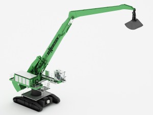 sennebogen 880 eq crawler 3D 모델