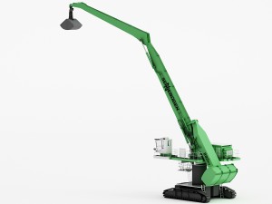 sennebogen 880 eq crawler 3D 모델