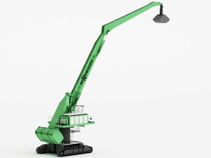 sennebogen 880 eq crawler 3D 모델