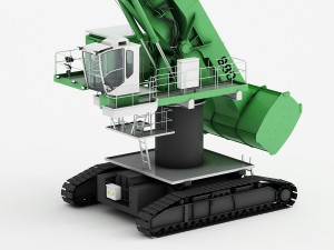 sennebogen 880 eq crawler 3D 모델