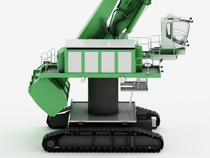 sennebogen 880 eq crawler 3D 모델