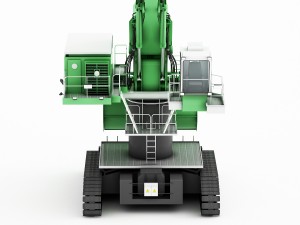 sennebogen 880 eq crawler 3D 모델