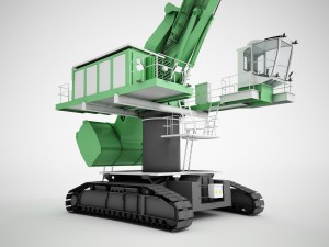 sennebogen 880 eq crawler 3D 모델