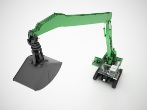 sennebogen 880 eq crawler 3D 모델