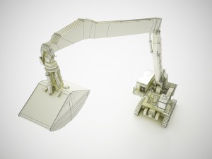 sennebogen 880 eq crawler 3D 모델