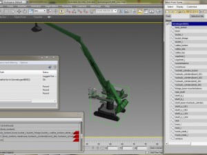 sennebogen 880 eq crawler 3D 모델